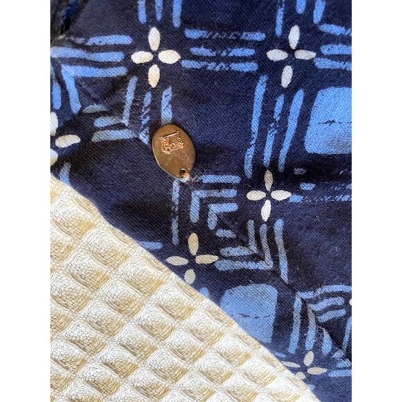 Scotch & Soda Womens Dark Blue Printed Short Sleeve Crew Neck Tee W/ Pocket Med - Picture 8 of 10